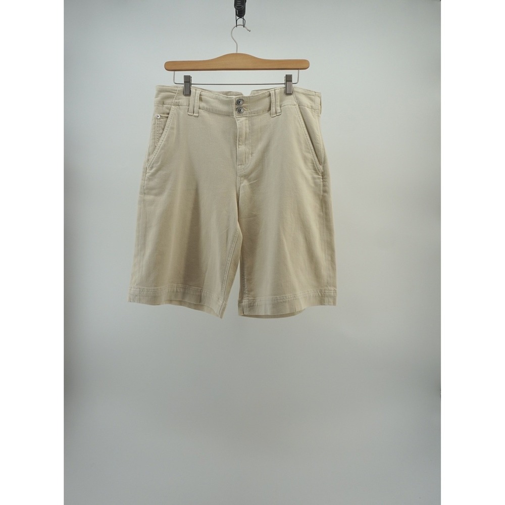 American Eagle Jort Shorts Midi Bermuda Coastal Soft Girl Minimalist Tan 10